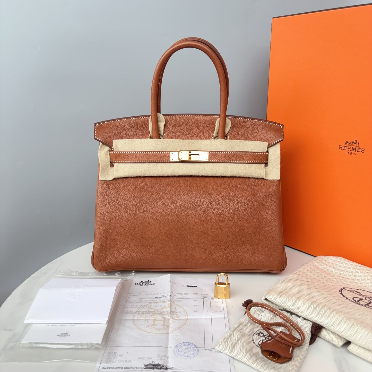 Hermès Birkin 30 Barenia