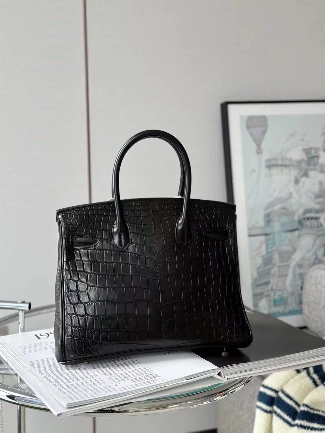 Hermès Birkin 30 Crocodile Togo box